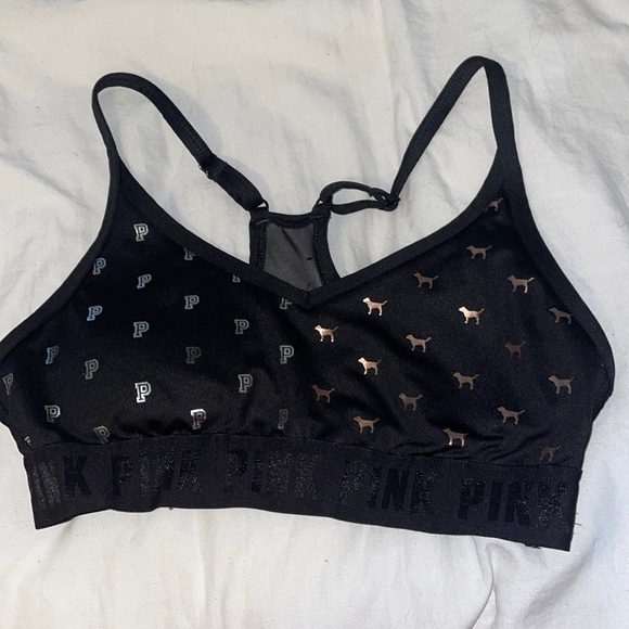 pink Sports bra S